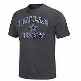 Men's Dallas Cowboys Majestic Charcoal Big & Tall Heart & Soul III T-Shirt FengYun,baseball caps,new era cap wholesale,wholesale hats